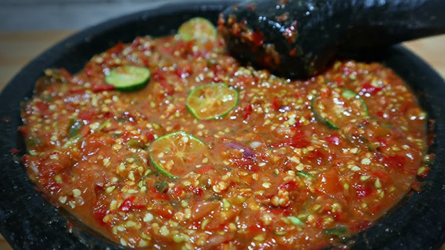 Sambal Seruit Khas Lampung